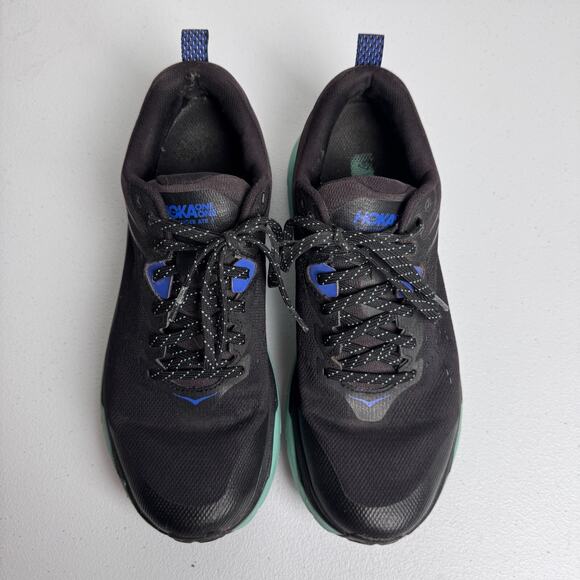Hoka One One Shoes - Hoka Challenger ATR 6 GTX Womens 9.5 B Gore-Tex Trail Running Shoes Black Blue